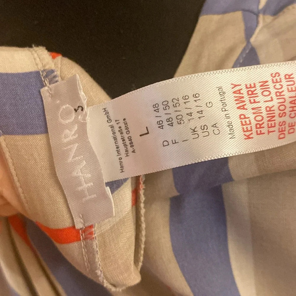 Hanro blouse size large - Picture 4 of 4